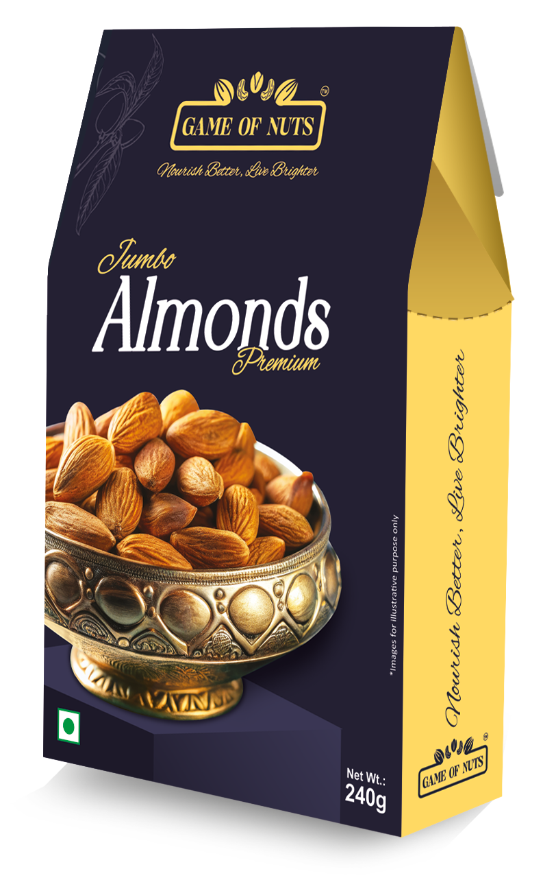 Jumbo Almonds 240gm