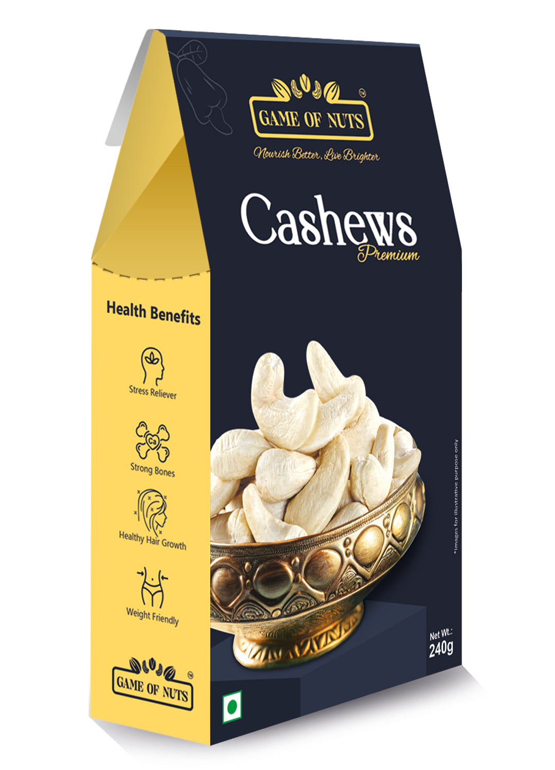 Cashews - 240gm