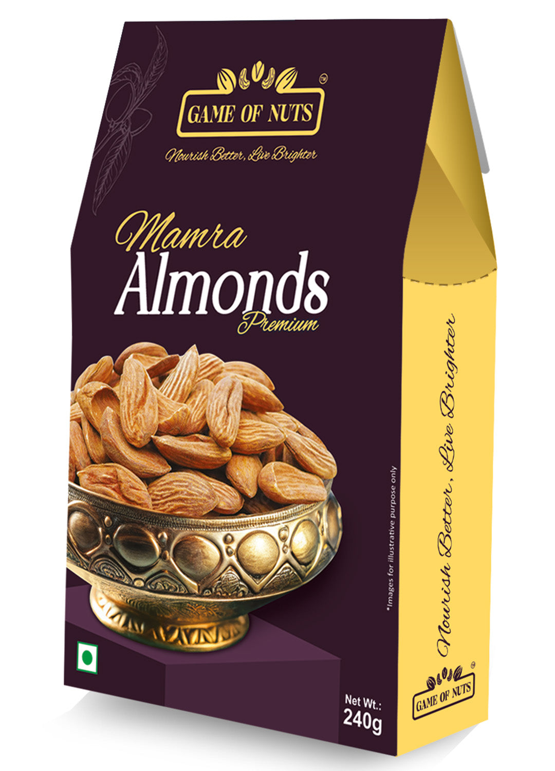 Mamra Almonds - 240gm