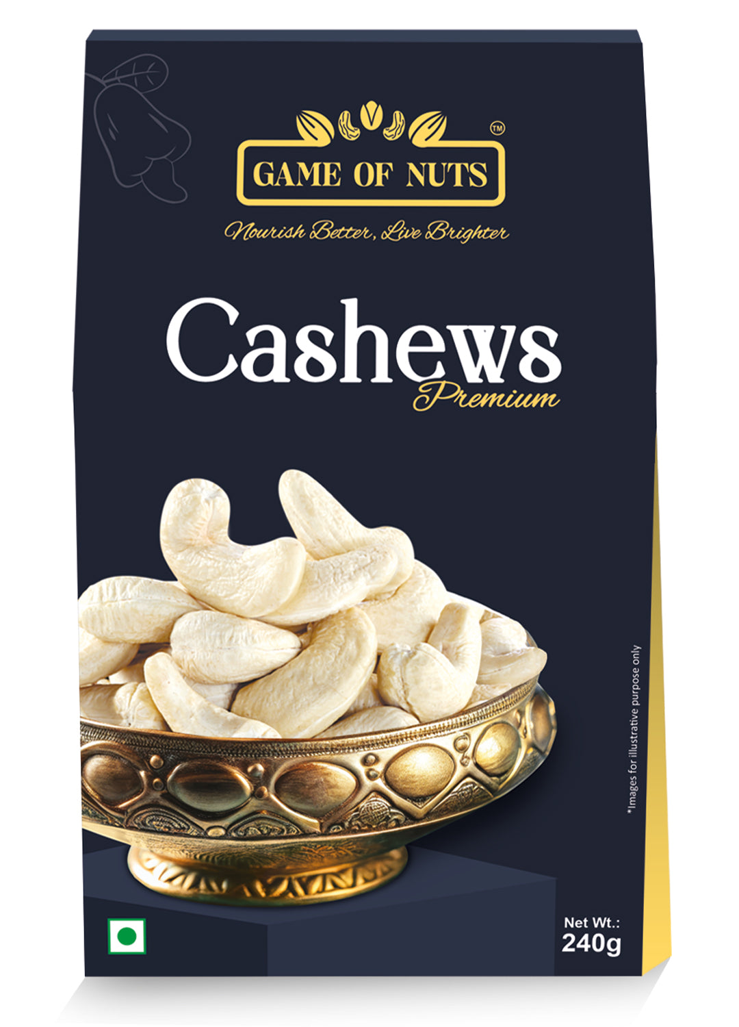 Cashews 240gm