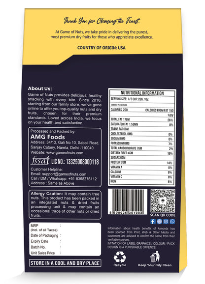 California Almonds 240gm