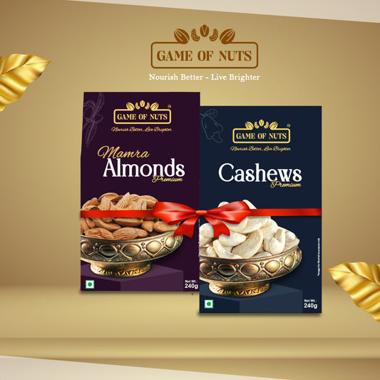 Mamra Almonds & Cashews Combo